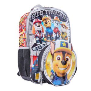 Paw Patrol Rescue Boys Backpack 2-Piece Set with Lunch Bag, Multi-Color